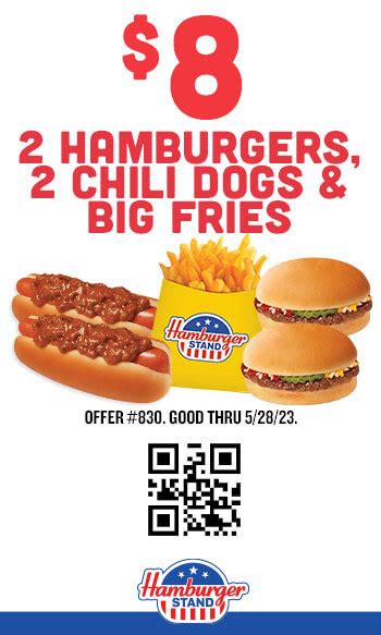 hamburger stand coupons colorado